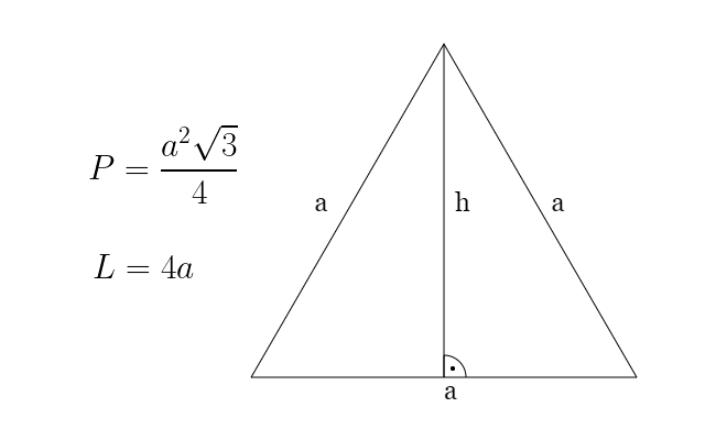 trójkąt równoboczny